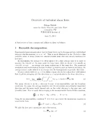 Overview of Turbulent Shear Flows