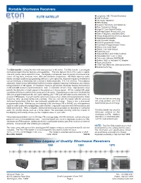 Portable Shortwave Receivers
