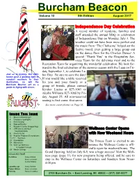 Burcham Beacon Volume 10 8Th Edition August 2017