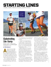 Aussie Ultrarunner Circumnavigating Globe