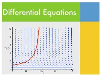 Differential Equations