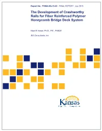 The Development of Crashworthy Rails for Fiber Reinforced Polymer Honeycomb Bridge Deck System
