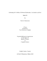 Evaluating the Usability of Software Synthesizers: an Analysis and First