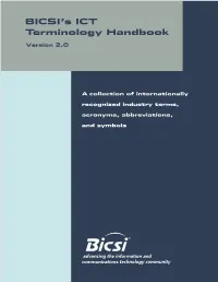 ICT Terminology Handbook