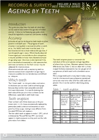 Introduction Accuracy Which Teeth Tooth Eruption