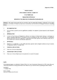 Report No 1275/06