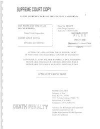 Appellant's Reply Brief