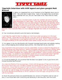 Interview with AOR Legend and Glam Gongist Matt Blakout May 2008