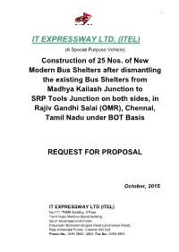 ITEL) (A Special Purpose Vehicle) Construction of 25 Nos