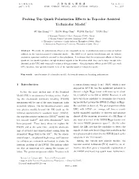 Probing Top Quark Polarization Effects in Topcolor-Assisted Technicolor Model