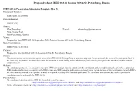 Proposal to Host IEEE 802.16 Session #69 in St. Petersburg, Russia