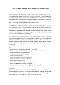 The 6Th International Workshop on Big Data Management and Service (BDMS 2019) in Conjunction with DASFAA 2019