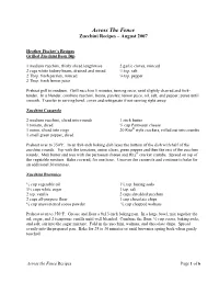 Viewer Recipes, Banana Zucchini Bread-Connie Santor, Plattsburgh, N