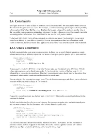 2.4. Constraints