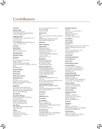 Contributors