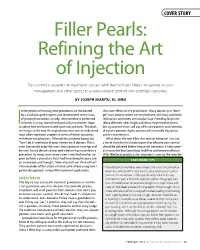 Filler Pearls: Refining the Art of Injection