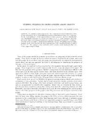 PUSHING FILLINGS in RIGHT-ANGLED ARTIN GROUPS 11 a · E of XΓ