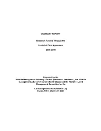 SUMMARY REPORT Research Funded Through the Inuvialuit Final