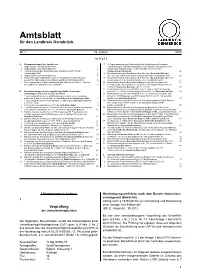 Amtsblatt 1 / 2020