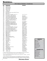 OVC Record Book.Indd