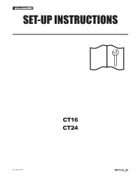 Set-Up Instructions