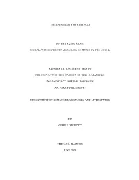 The University of Chicago Notes Taking Sides: Social