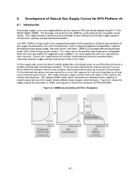 Development of Natural Gas Supply Curves for EPA Platform V6
