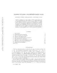 Discrete Dynamics and Differentiable Stacks