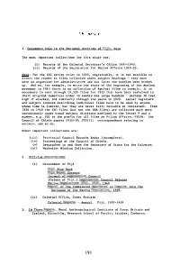 Fijian Colonial Experience: a Study of the Neotraditional Order Under British Colonial Rule Prior to World War II, by Timothy J