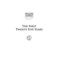 The First Twenty Five Years Peace Hills Insurance Building, Edmonton, AB Introduction