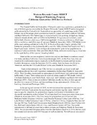 California Gnatcatcher 2018 Survey Protocol