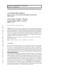 Circumstellar Disks and Planets. Science Cases for Next-Generation