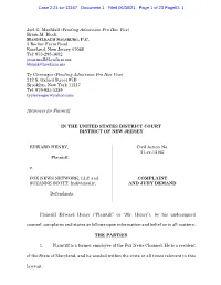 COMPLAINT SUZANNE SCOTT, Individually, and JURY DEMAND