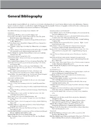 General Bibliography