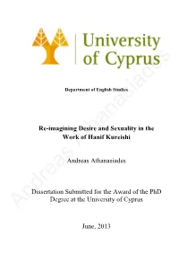 Re-Imagining Desire and Sexuality in the Work of Hanif Kureishi Andreas