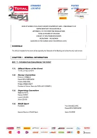STEWARDS LOG NR 03 POSTED at 13H08