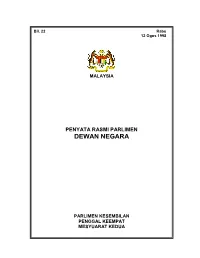 Dewan Negara