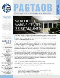 Mckeough Marine Center (Re)Established