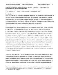Teshuva on Alkaline Hydrolysis Charna Rosenholtz 2020 Aleph Ordination Program 1