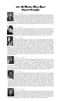 2007 Miss Chinatown Hawaii Pageant