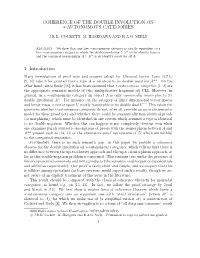 AUTONOMOUS CATEGORIES 1. Introduction