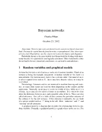 Bayesian Networks