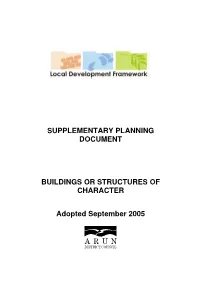 Buildings Or Structures of Character