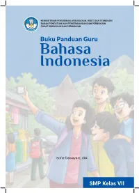Buku Panduan Guru Bahasa Indonesia