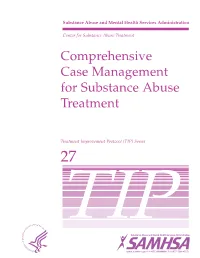 Comprehensive Case Management for Substance Abuse Treatment