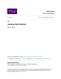 Jessamyn West Collection