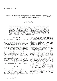 The Diet of the White-Rumped Swiftlet (Aerodramus Spodiopygius) in Queenslands's Savannah