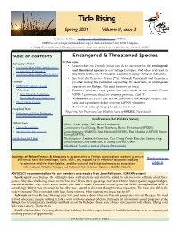 Tide Rising Spring 2021 Volume II, Issue 3