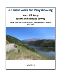 A Framework for Wayshowing