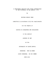 A Structural Analysis and Visual Abstraction of the Pictorial in the Aeneid, I-Vi